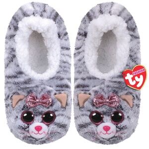 NWT: TY Kiki Kitty Slippers (kids)
